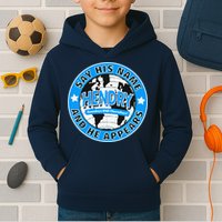 Say His Name And He Appears Joe Hendry Kids Hoodie