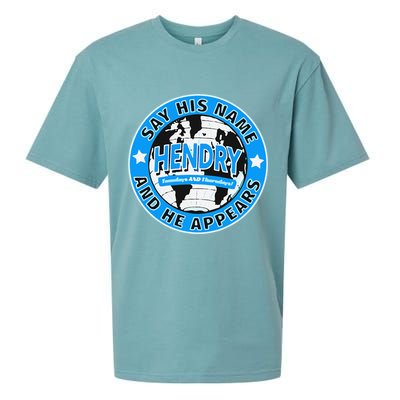 Say His Name And He Appears Joe Hendry Sueded Cloud Jersey T-Shirt