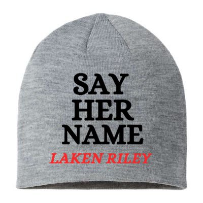 Say Her Name Laken Riley Sustainable Beanie