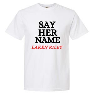 Say Her Name Laken Riley Garment-Dyed Heavyweight T-Shirt