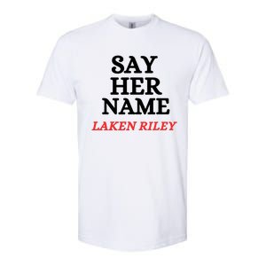 Say Her Name Laken Riley Softstyle CVC T-Shirt