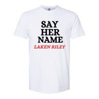 Say Her Name Laken Riley Softstyle CVC T-Shirt