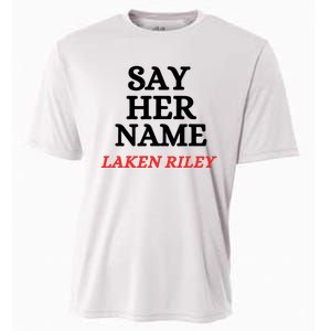 Say Her Name Laken Riley Cooling Performance Crew T-Shirt