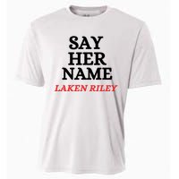 Say Her Name Laken Riley Cooling Performance Crew T-Shirt