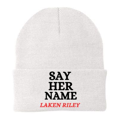 Say Her Name Laken Riley Knit Cap Winter Beanie