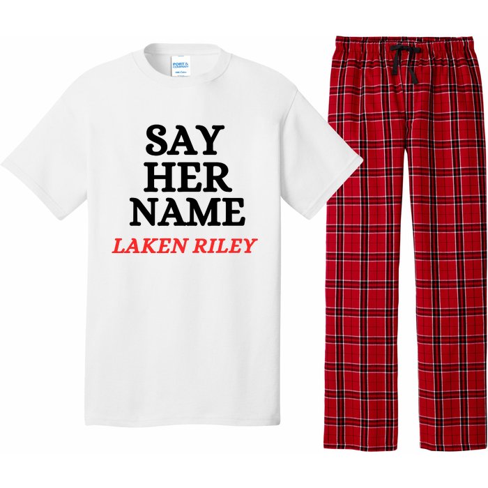 Say Her Name Laken Riley Pajama Set