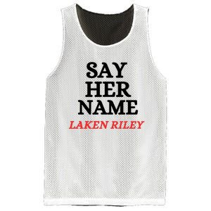 Say Her Name Laken Riley Mesh Reversible Basketball Jersey Tank