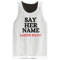 Say Her Name Laken Riley Mesh Reversible Basketball Jersey Tank