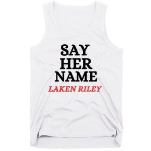 Say Her Name Laken Riley Tank Top