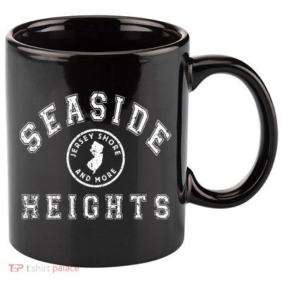 Seaside Heights NJ Jersey Shore New Jersey Graphic 11oz C Handle Ceramic Mug