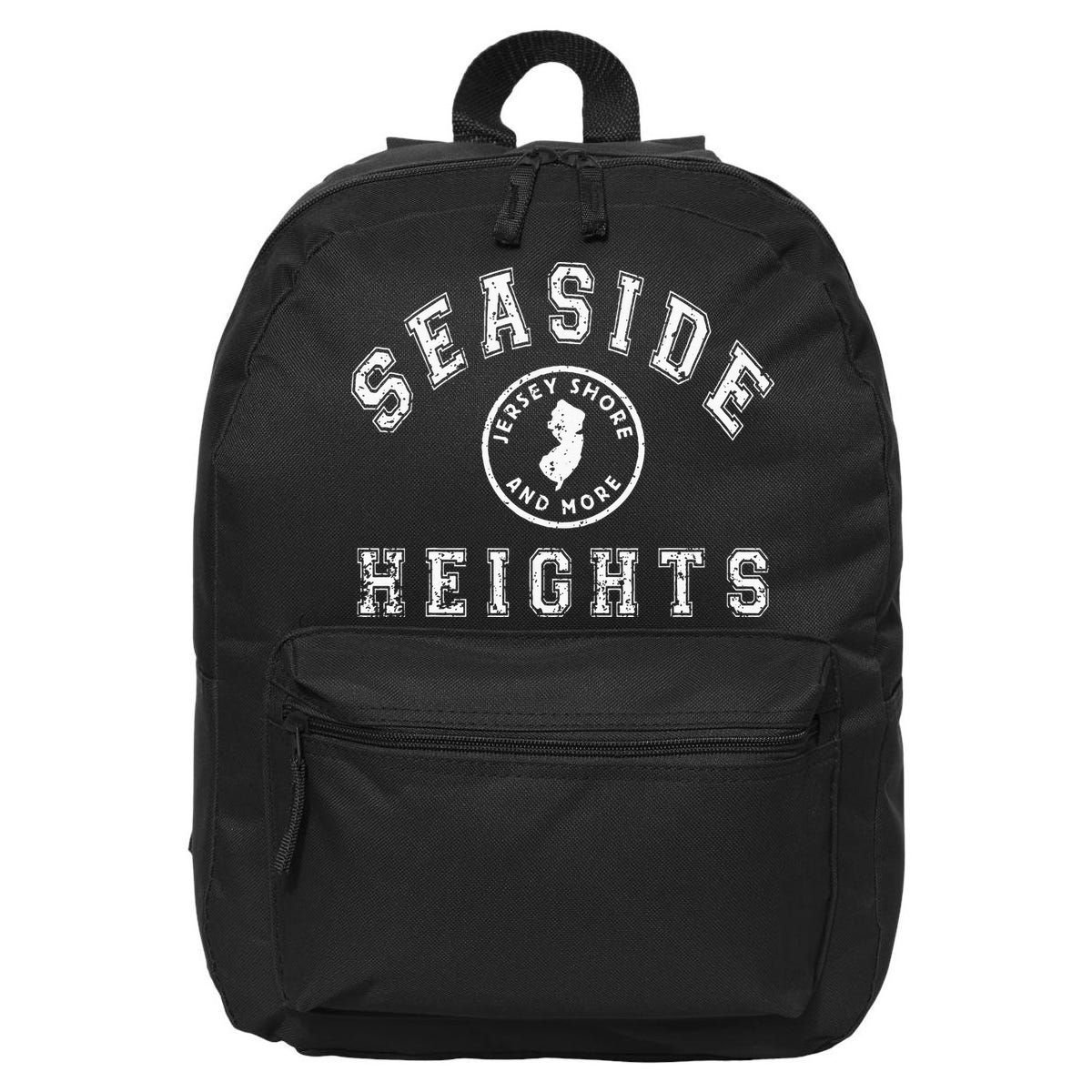 Seaside Heights NJ Jersey Shore New Jersey Graphic 16 in Basic Backpack