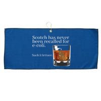 Scotch Has Never Been Recalled For EColi Funny Whisky Large Microfiber Waffle Golf Towel