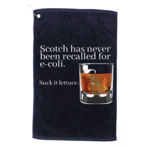 Scotch Has Never Been Recalled For EColi Funny Whisky Platinum Collection Golf Towel