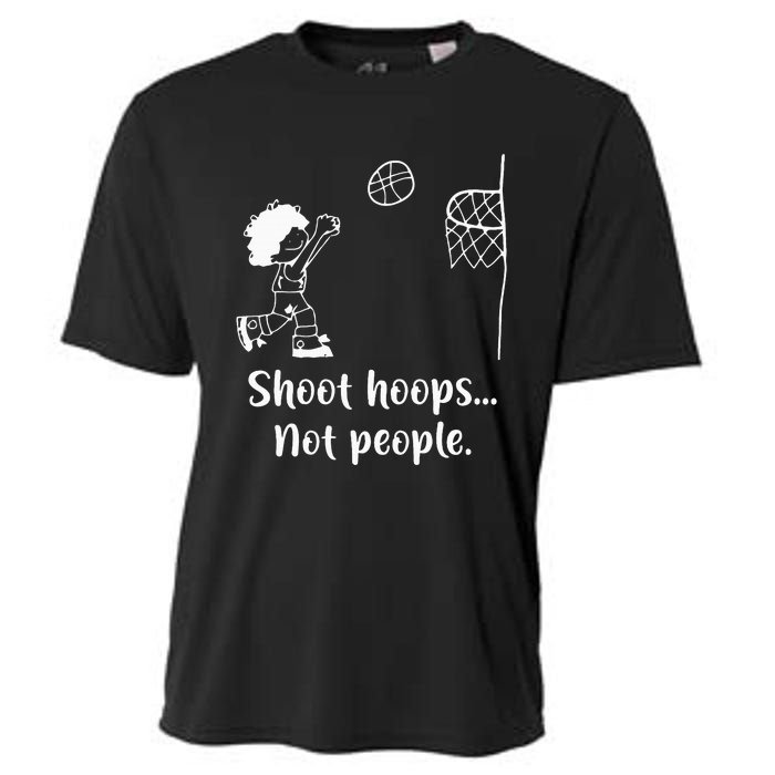 Shoot Hoops Not People Cooling Performance Crew T-Shirt