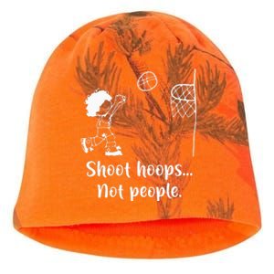 Shoot Hoops Not People Kati - Camo Knit Beanie