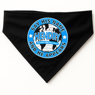 Say His Name And He Appears Joe Hendry USA-Made Doggie Bandana