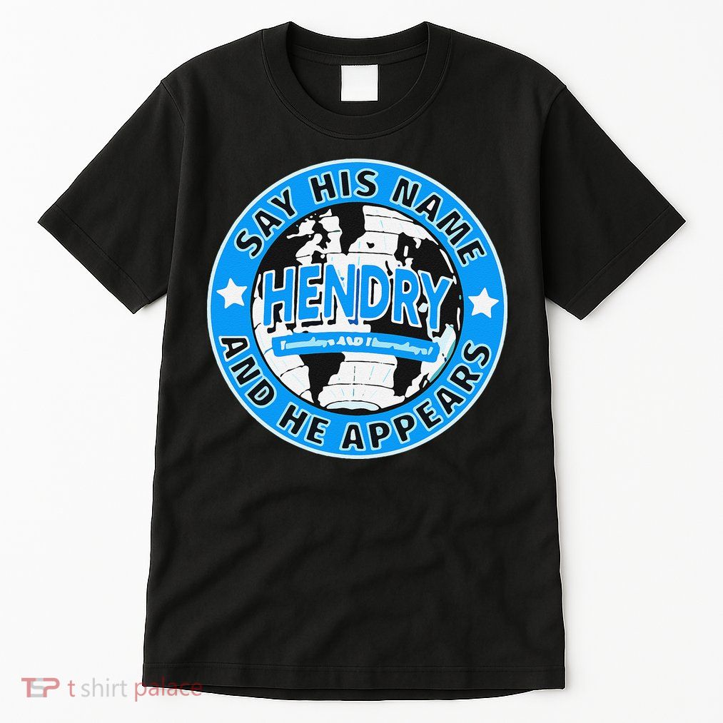 Say His Name And He Appears Joe Hendry Tall T-Shirt