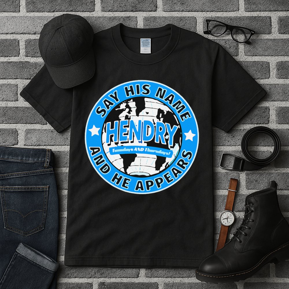 Say His Name And He Appears Joe Hendry Tall T-Shirt