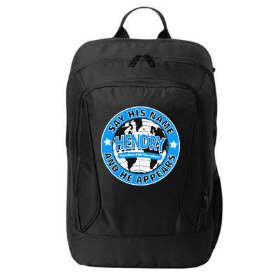 Say His Name And He Appears Joe Hendry City Backpack
