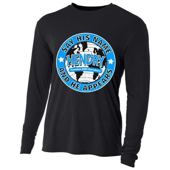 Say His Name And He Appears Joe Hendry Cooling Performance Long Sleeve Crew