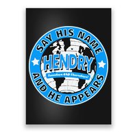 Say His Name And He Appears Joe Hendry Poster