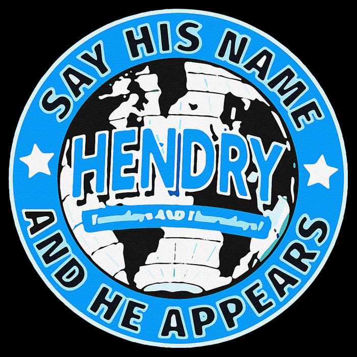 Say His Name And He Appears Joe Hendry Poster