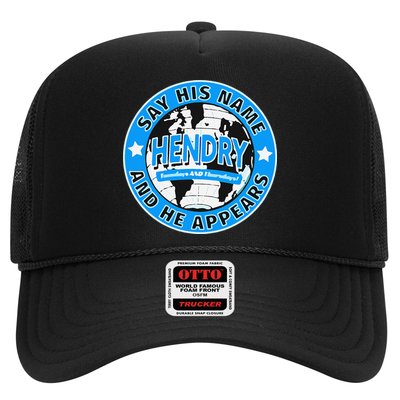 Say His Name And He Appears Joe Hendry Trucker Hat