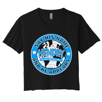 Say His Name And He Appears Joe Hendry Crop Top