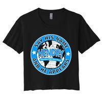 Say His Name And He Appears Joe Hendry Crop Top