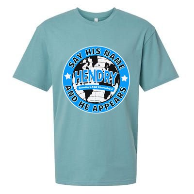 Say His Name And He Appears Joe Hendry Sueded Cloud Jersey T-Shirt