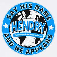 Say His Name And He Appears Joe Hendry Garment-Dyed Sweatshirt