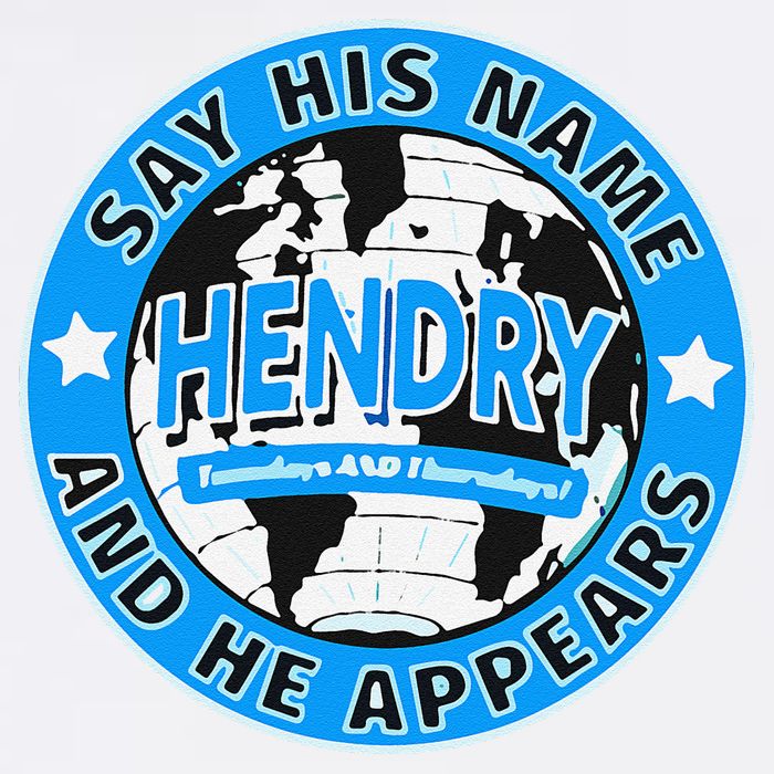Say His Name And He Appears Joe Hendry Garment-Dyed Sweatshirt