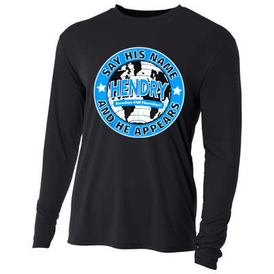 Say His Name And He Appears Joe Hendry Cooling Performance Long Sleeve Crew