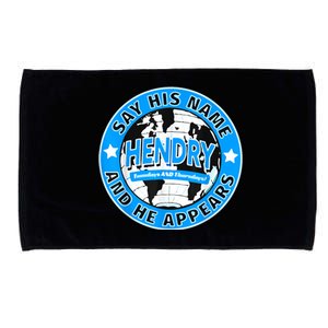 Say His Name And He Appears Joe Hendry Microfiber Hand Towel