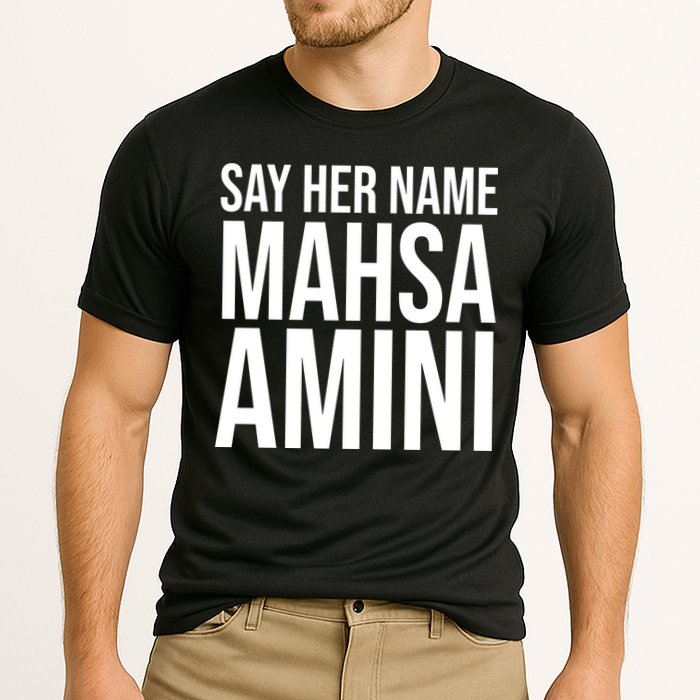 Say Her Name Mahsa Amini Performance Shirt
