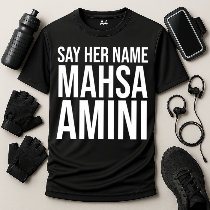 Say Her Name Mahsa Amini Performance Shirt