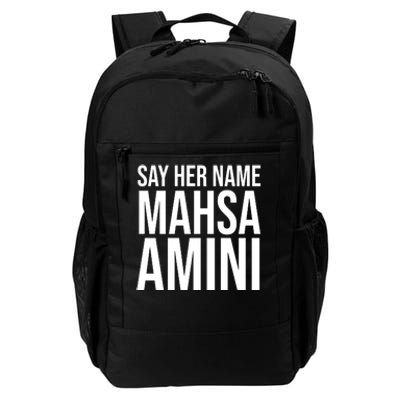 Say Her Name Mahsa Amini Daily Commute Backpack