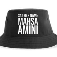 Say Her Name Mahsa Amini Sustainable Bucket Hat
