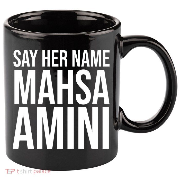 Say Her Name Mahsa Amini 11oz C Handle Ceramic Mug