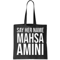 Say Her Name Mahsa Amini Tote Bag