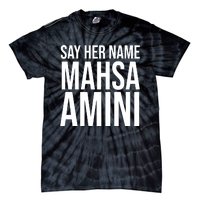 Say Her Name Mahsa Amini Tie-Dye T-Shirt