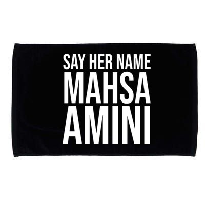 Say Her Name Mahsa Amini Microfiber Hand Towel