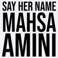 Say Her Name Mahsa Amini Garment-Dyed Sweatshirt