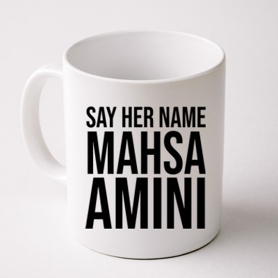 Say Her Name Mahsa Amini Coffee Mug