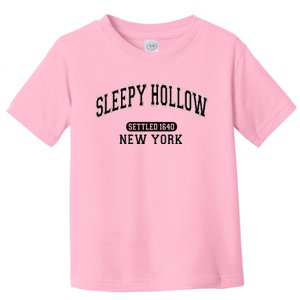 Sleepy Hollow New York Settled 1640 Toddler T-Shirt