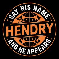 Say His Name And He Appears Joe Hendry Flat Bill Trucker Hat
