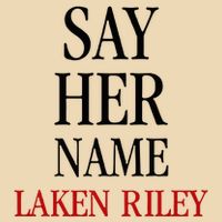 Say Her Name Laken Riley Drawstring Bag