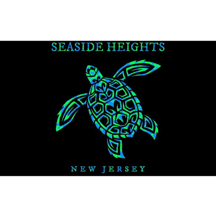 Seaside Heights New Jersey Sea Turtle Bumper Sticker