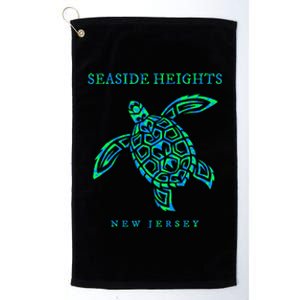 Seaside Heights New Jersey Sea Turtle Platinum Collection Golf Towel