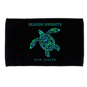 Seaside Heights New Jersey Sea Turtle Microfiber Hand Towel